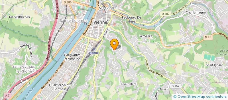 localisation de l'entreprise LLD CARREAU  VIENNE