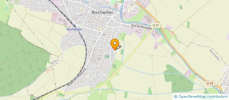 localisation de l'entreprise LLD&CIE à BISCHWILLER