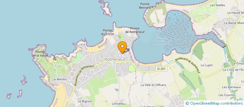 localisation de l'entreprise LLD INVEST  SAINT-MALO