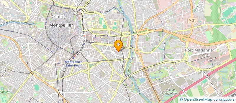 localisation de l'entreprise LLD LOUNGE à MONTPELLIER