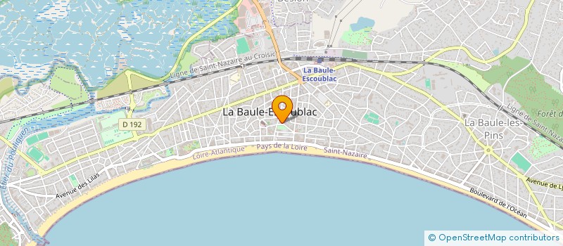 localisation de l'entreprise LLDB à LA BAULE-ESCOUBLAC