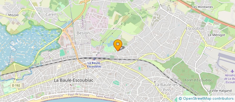 localisation de l'entreprise LLDNE  LA BAULE-ESCOUBLAC