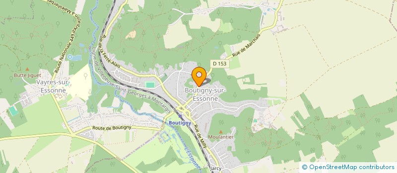 localisation de l'entreprise LLE à BOUTIGNY-SUR-ESSONNE