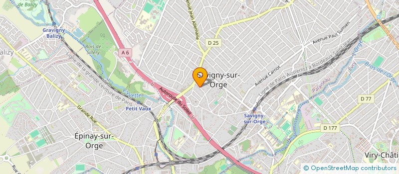 localisation de l'entreprise LLE MOTORS LEGENDS à SAVIGNY-SUR-ORGE