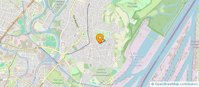 localisation de l'entreprise LLEA  STRASBOURG