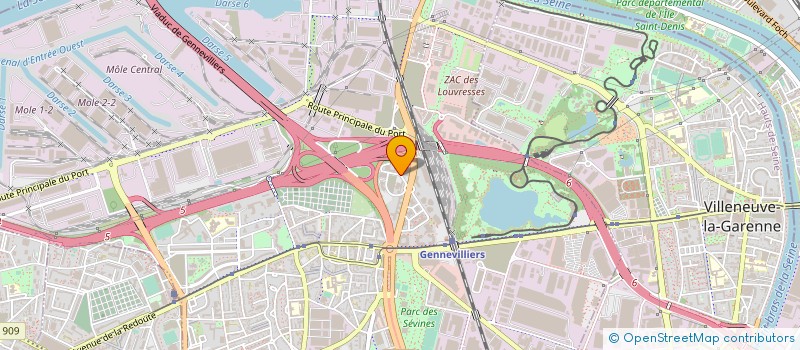 localisation de l'entreprise LLEDO FRANCE à GENNEVILLIERS
