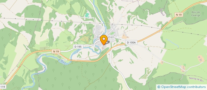 localisation de l'entreprise LLEGO  CALMOUTIER