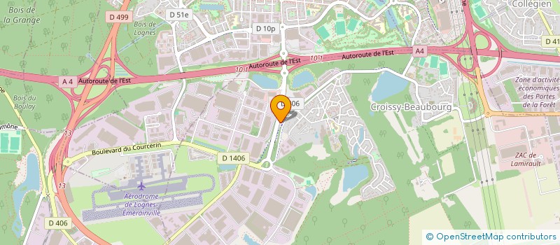 localisation de l'entreprise LLEL SOLUTIONS  CROISSY-BEAUBOURG