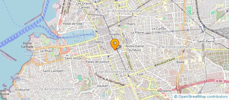 localisation de l'entreprise LLF à MARSEILLE