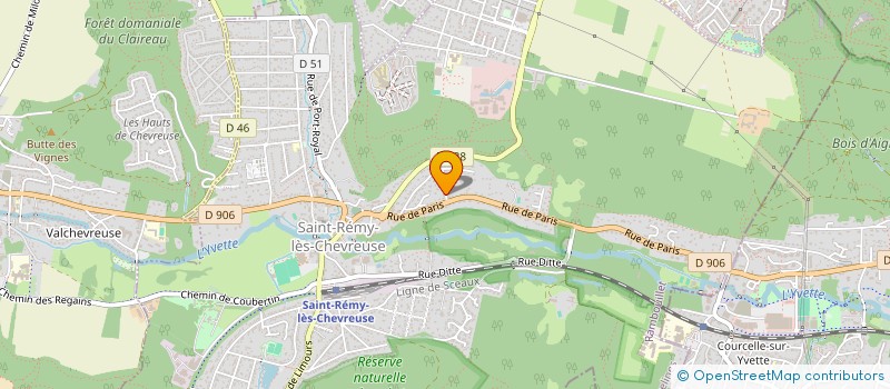 localisation de l'entreprise LLF.LO  SAINT-REMY-LES-CHEVREUSE