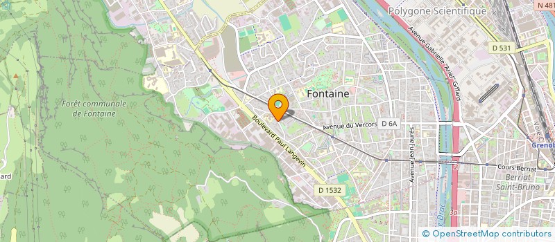 localisation de l'entreprise LLG  FONTAINE