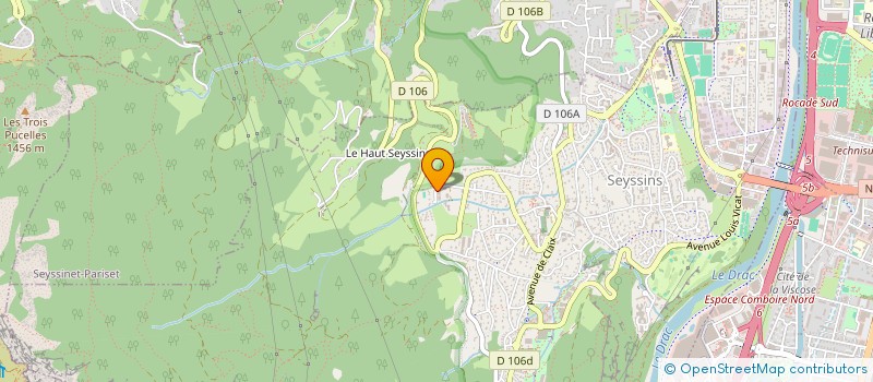 localisation de l'entreprise LLG  CLAIX