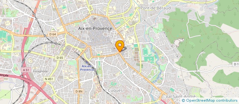 localisation de l'entreprise LLG AVOCATS à AIX-EN-PROVENCE
