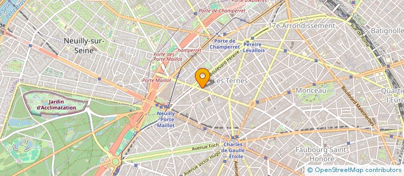 localisation de l'entreprise LLG DOUAT  PARIS 17