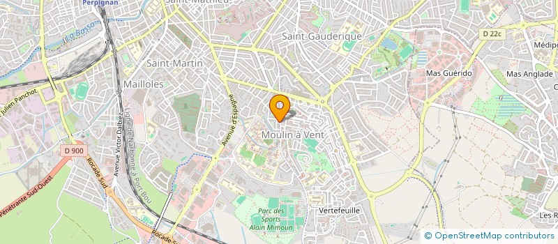 localisation de l'entreprise LLIBOUTRY-MANAUT ET PARRAT-DE NOELL, NOTAIRES  PERPIGNAN