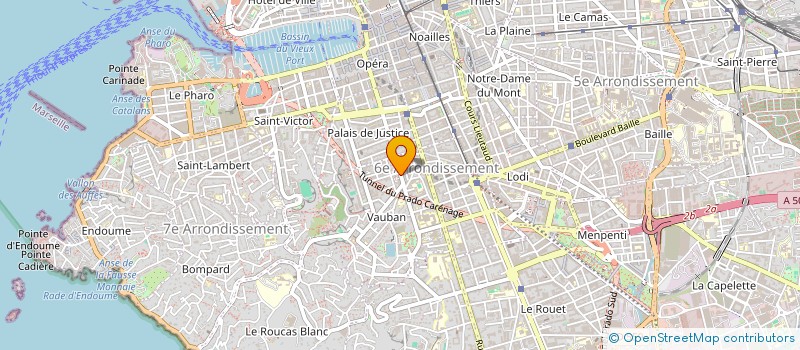 localisation de l'entreprise LLINARES IMMOBILIER à MARSEILLE