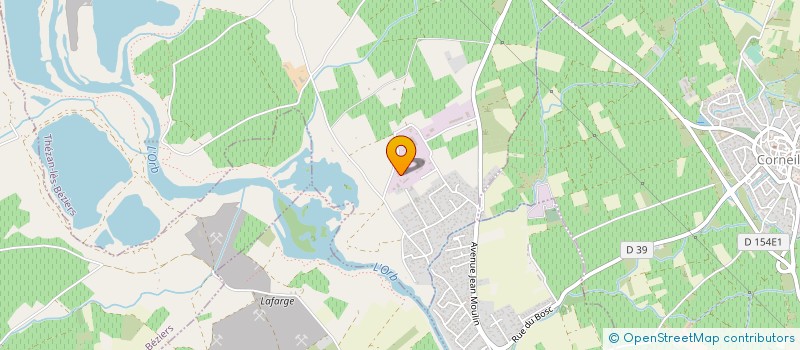 localisation de l'entreprise LLINARES-MILHES à THEZAN-LES-BEZIERS