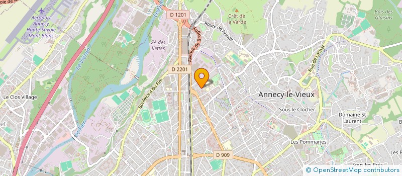 localisation de l'entreprise LLIZE VENTURE à ANNECY