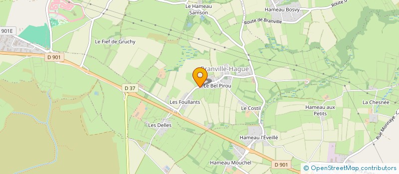 localisation de l'entreprise LLJG  LA HAGUE