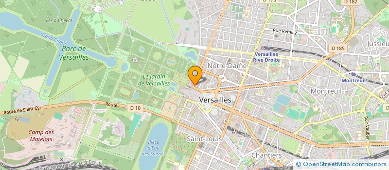 localisation de l'entreprise LLK à VERSAILLES