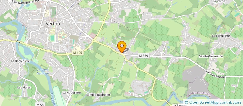 localisation de l'entreprise LLK IMMOBILIER  VERTOU