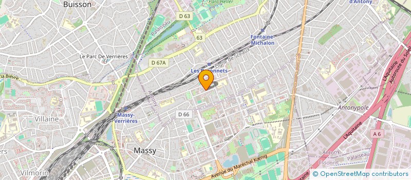 localisation de l'entreprise LLK SERVICES à ANTONY