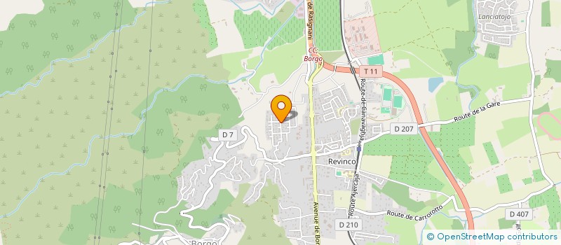 localisation de l'entreprise LLLOCATION à BORGO