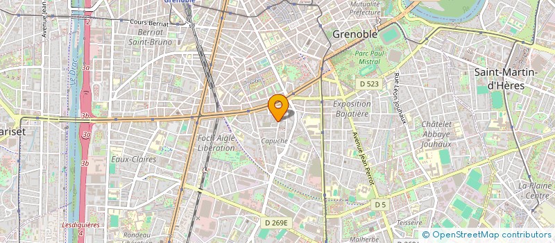 localisation de l'entreprise LLM 4 à GRENOBLE