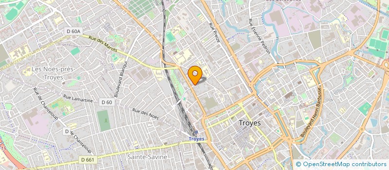 localisation de l'entreprise LLM à TROYES
