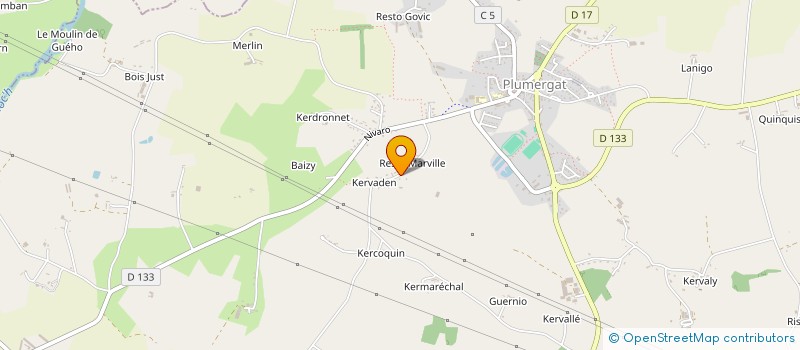 localisation de l'entreprise LLM DIAGNOSTICS  PLOUGOUMELEN