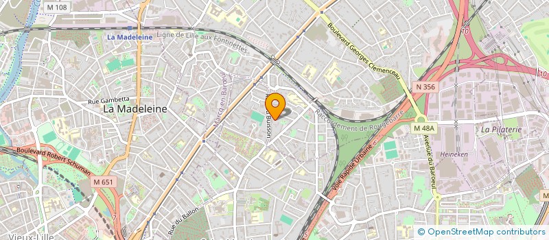 localisation de l'entreprise LLM IMMO à MARCQ-EN-BARŒUL