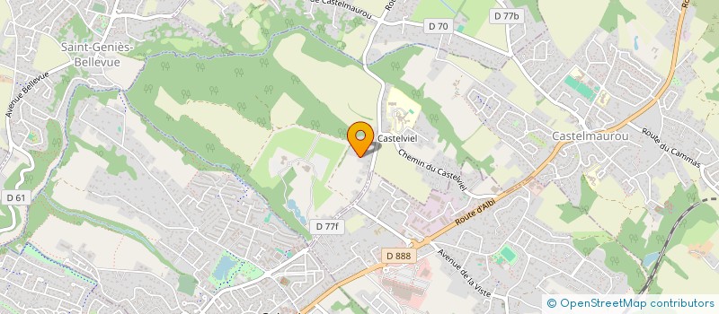 localisation de l'entreprise LLM TRAVAUX  ROUFFIAC-TOLOSAN