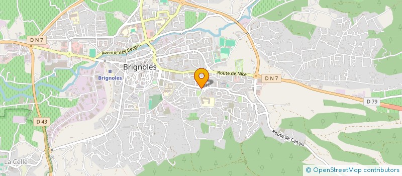 localisation de l'entreprise LLMB à BRIGNOLES