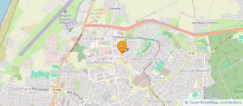 localisation de l'entreprise LLN  LE HAVRE