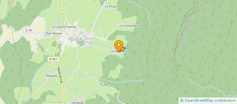 localisation de l'entreprise LLN IMMOBILIER  SAINT-PIERRE-D'ALVEY