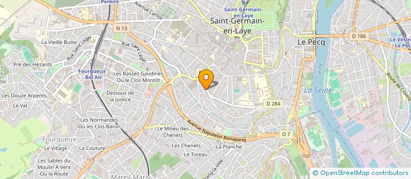 localisation de l'entreprise LLNS  SAINT-GERMAIN-EN-LAYE