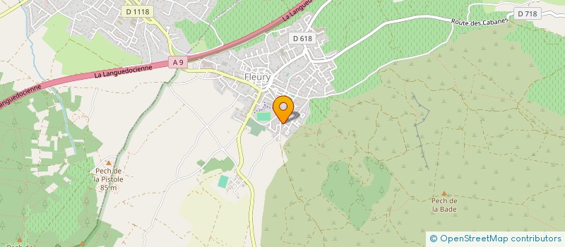 localisation de l'entreprise LLO-RENT  FLEURY