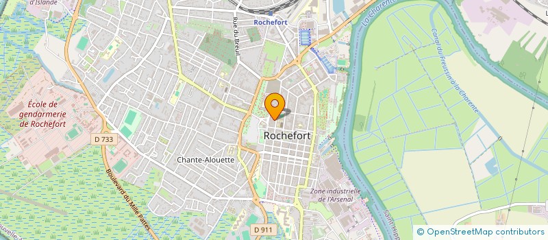 localisation de l'entreprise LLOPEZ PATRICK & FLORIAN  ROCHEFORT