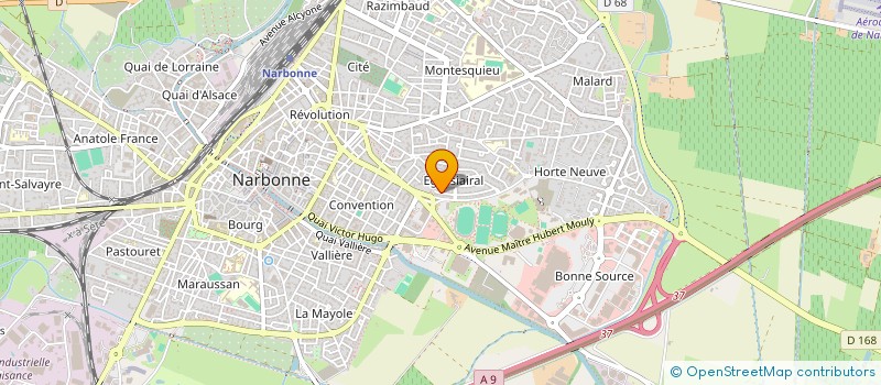 localisation de l'entreprise LLORA  NARBONNE
