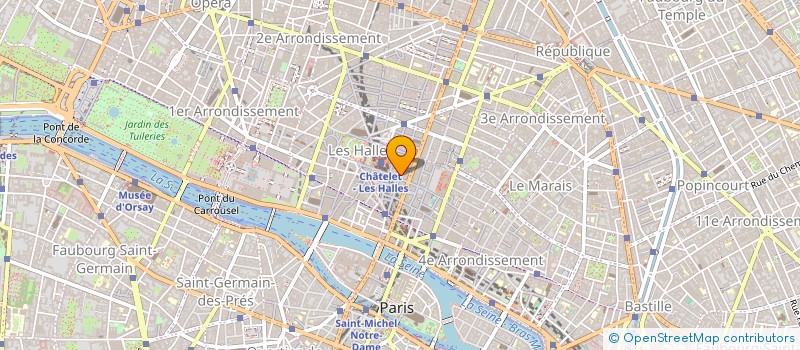 localisation de l'entreprise LLORENS & YOUNG  PARIS