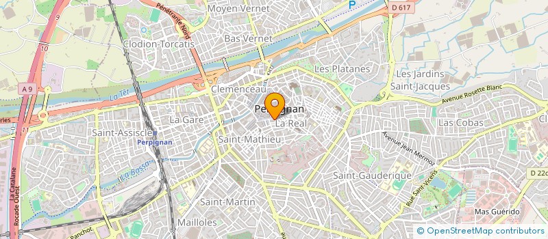 localisation de l'entreprise LLOSE  PERPIGNAN