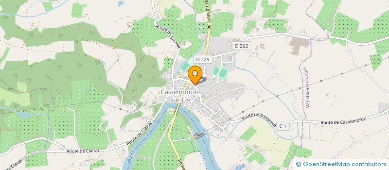 localisation de l'entreprise LLOUPHIE  CASTELMORON-SUR-LOT