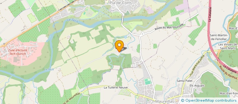 localisation de l'entreprise LLOVERAS DANIEL SCI  SAINT-JEAN-PLA-DE-CORTS