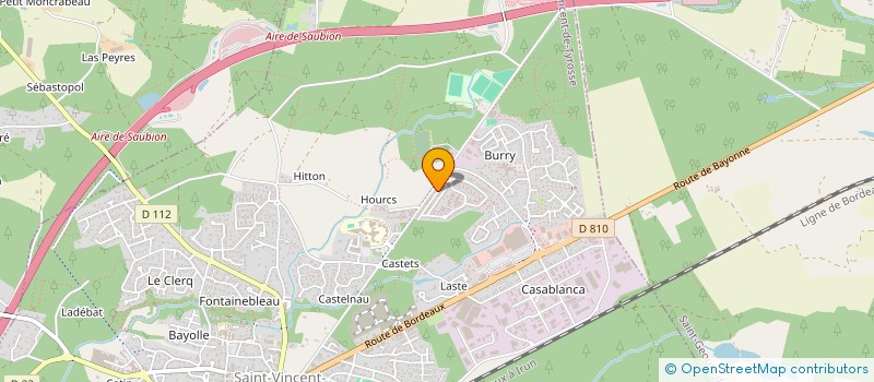 localisation de l'entreprise LLOYD  TOSSE