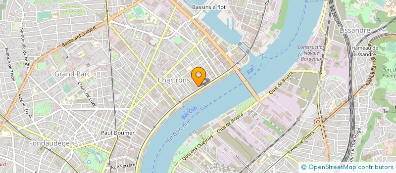 localisation de l'entreprise LLP  BORDEAUX