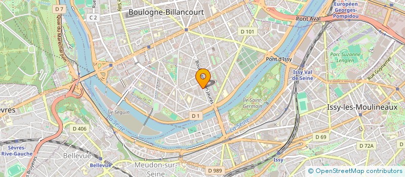 localisation de l'entreprise LLP à ISSY-LES-MOULINEAUX