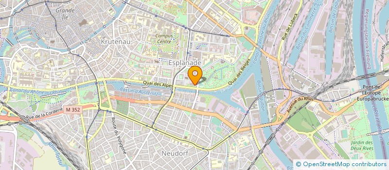 localisation de l'entreprise LLPC à STRASBOURG