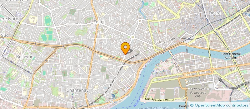 localisation de l'entreprise LLPH  NANTES