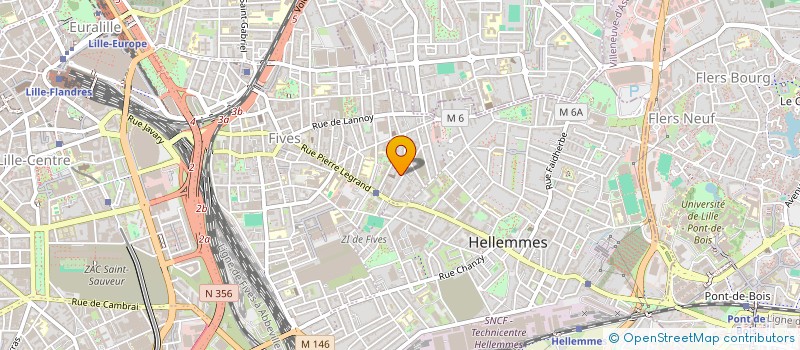 localisation de l'entreprise LLQ IMMO à LILLE