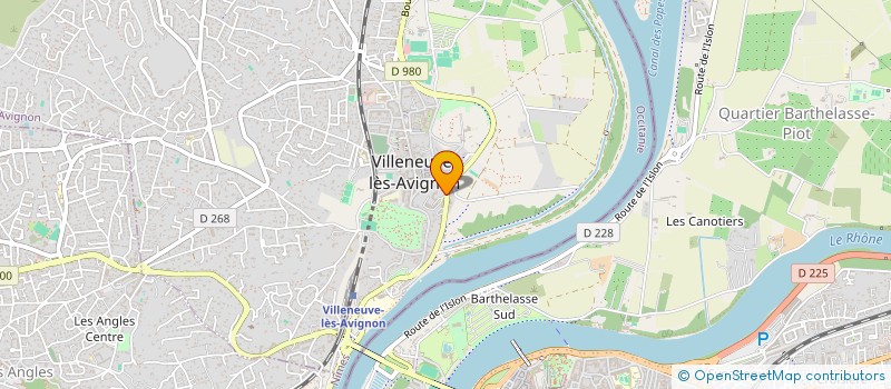 localisation de l'entreprise LLR INVEST  VILLENEUVE-LES-AVIGNON